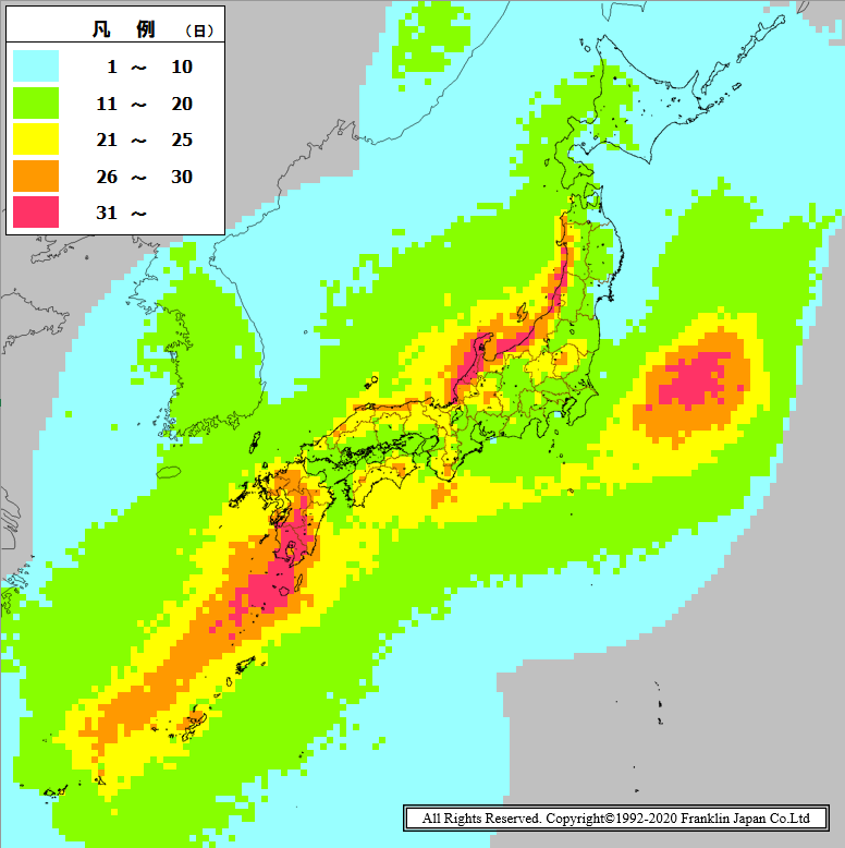 雷統計データ 雷 らい ぶらり